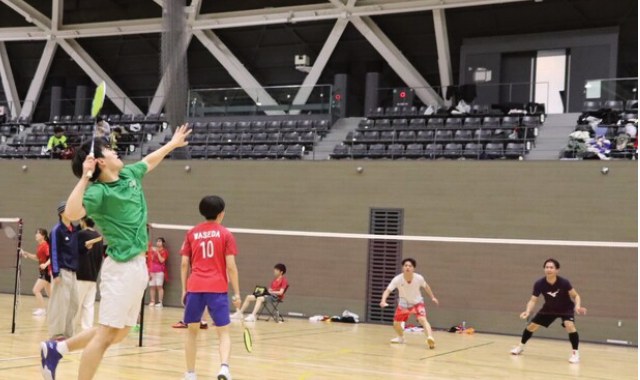 バドミントン練習